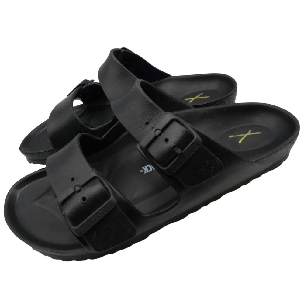 BIRKENSTOCK BLACK ARIZONA ESSENTIALS WOMEN'S SANDALS sz 10 (as is)